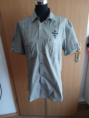 Herren kurz arm hemd - kurz,